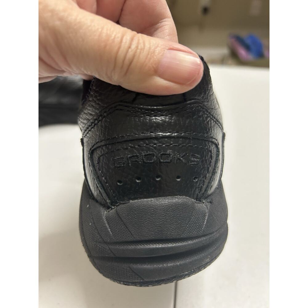 Brooks Women’s Addiction Walker 1200321B001 Black Leather Running Shoes Sz 8.5 B - Picture 7 of 12
